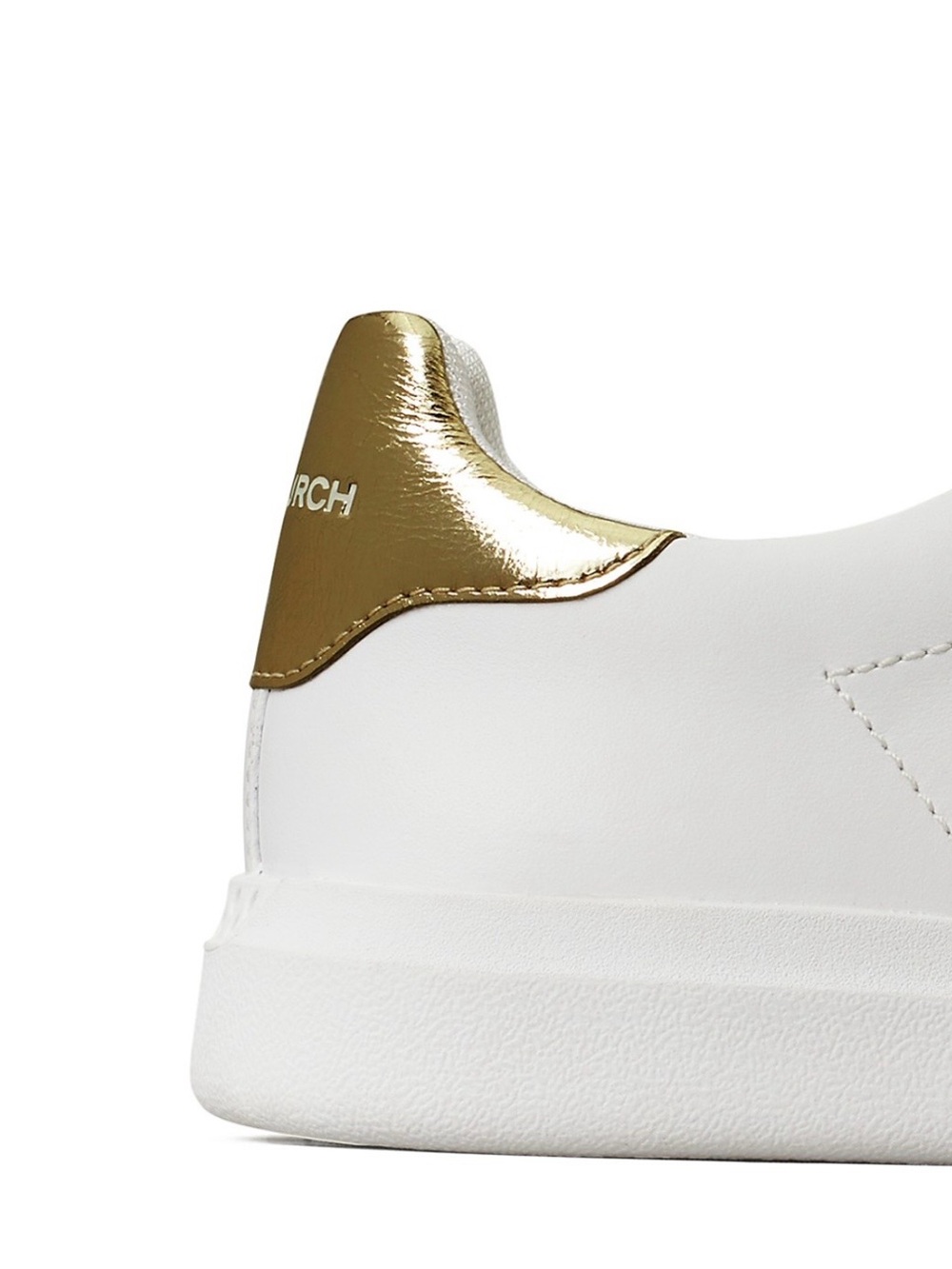 NIB Tory Burch Women's Double T Howell Lace Up Low Top Court Sneakers - Picture 4 of 5